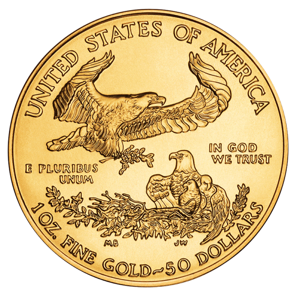 Gold American Eagle