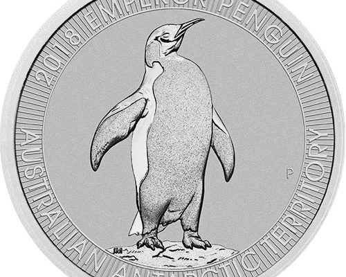 2018 Platinum Emperor Penguin BU (1/3 Oz.)
