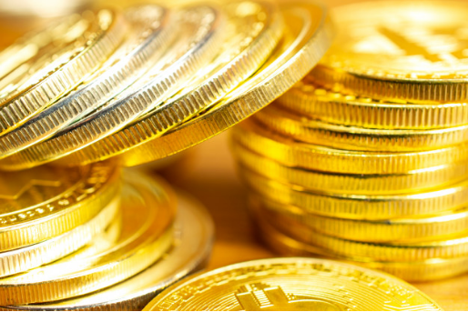 Gold coins in a precious metals ira