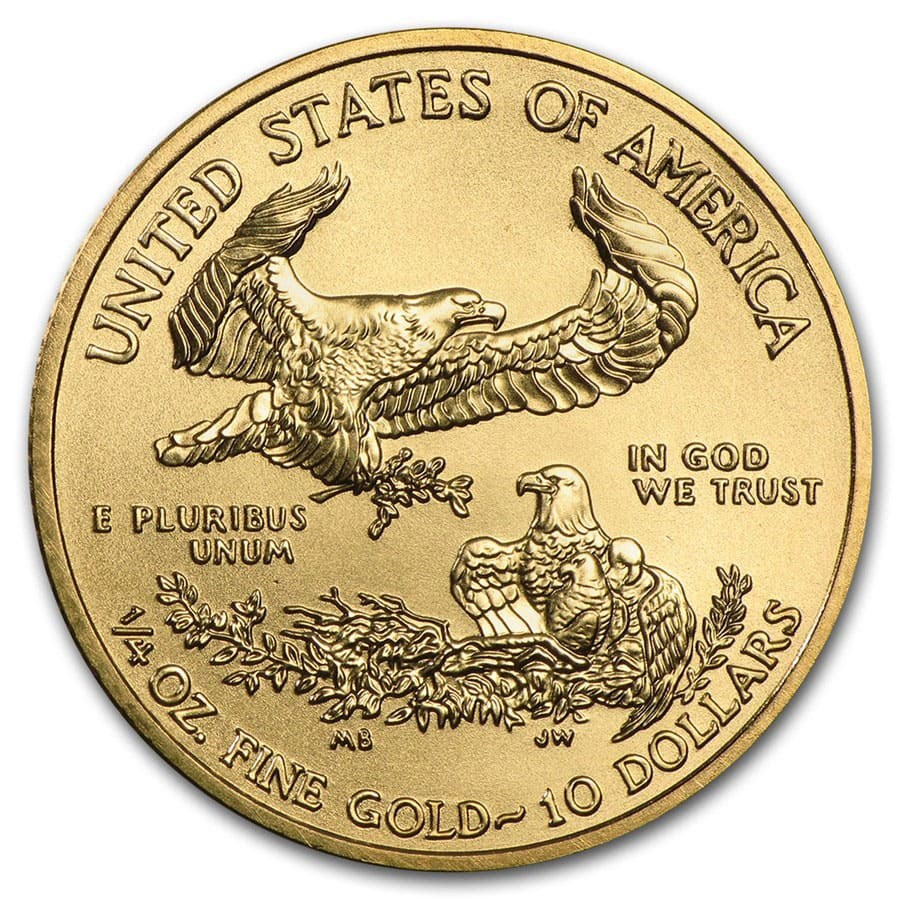 : Gold American Eagle coin 