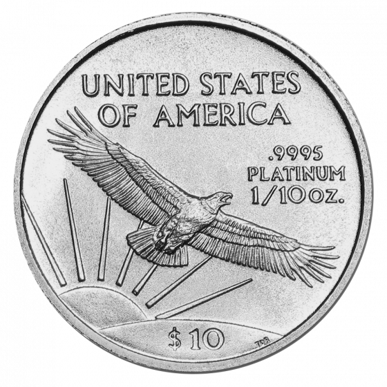 A platinum coin