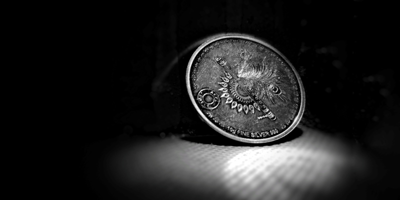 A precious metal bullion coin