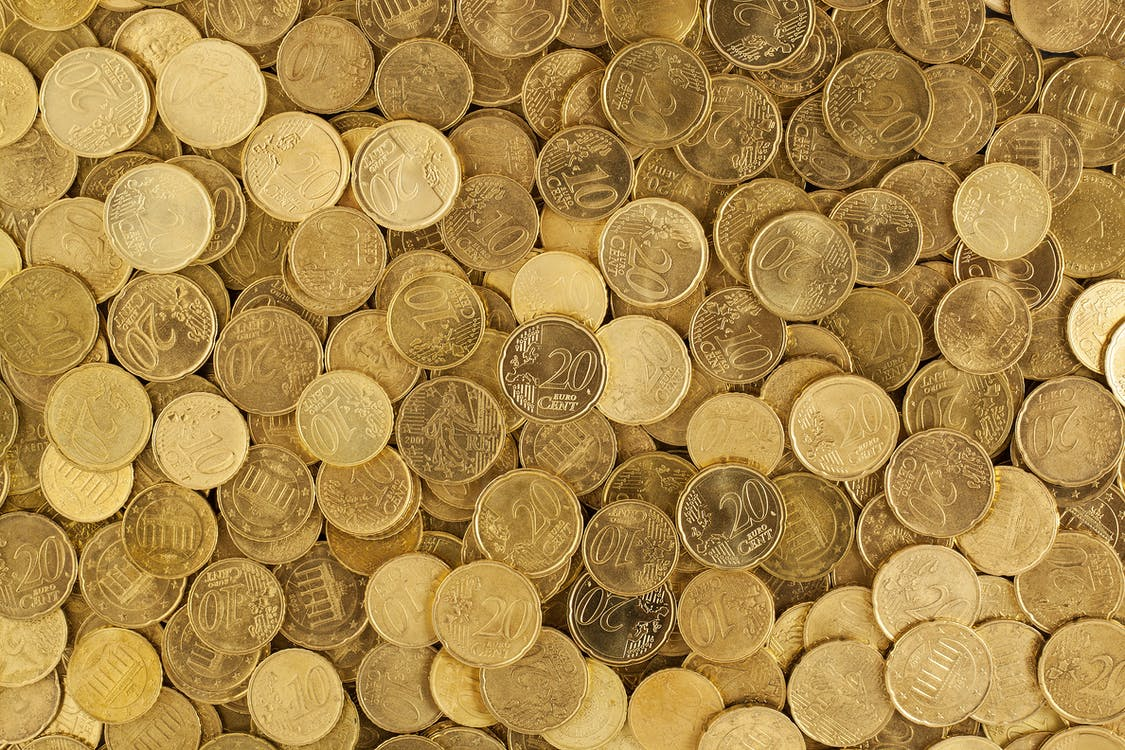 some gold coin