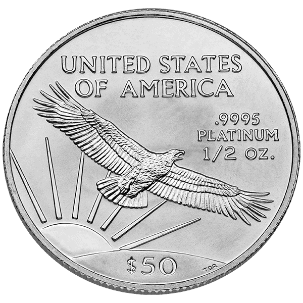 Platinum American Eagle coin at Orion Metal Exchange.