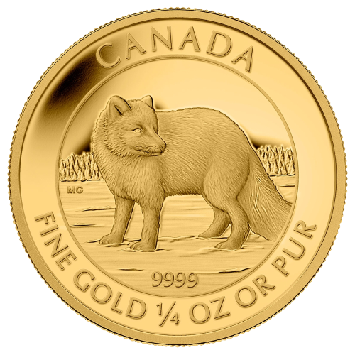 2014-gold-royal-canadian-mint-arctic-fox-front
