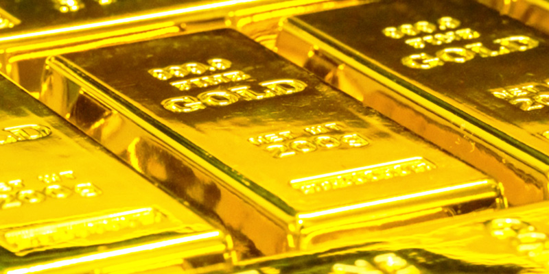  Gold bars and bullions