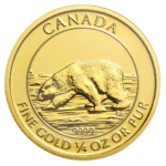 2013 Royal Canadian Mint Polar Bear 1/4 oz Silver Coin BU
