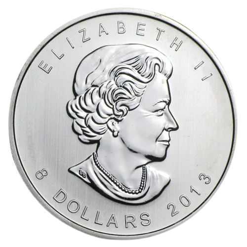 2013 Royal Canadian Mint Polar Bear 1.5 oz Silver Coin BU - Image 2