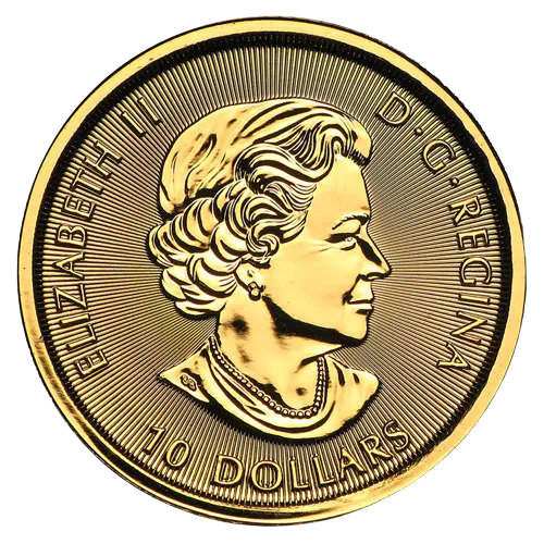 2015 Royal Canadian Mint Polar Bear & Cub 1/4 oz Gold Coin BU - Image 2