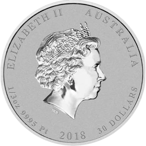 2018 Emperor Penguin 1/3 oz Platinum Coin BU - Image 2