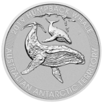 2019 Platinum Humpback Whale 1/3 oz Platinum Coin BU