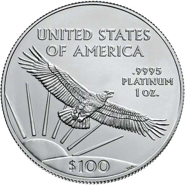American Eagle 1 oz Platinum Coin BU - Image 2