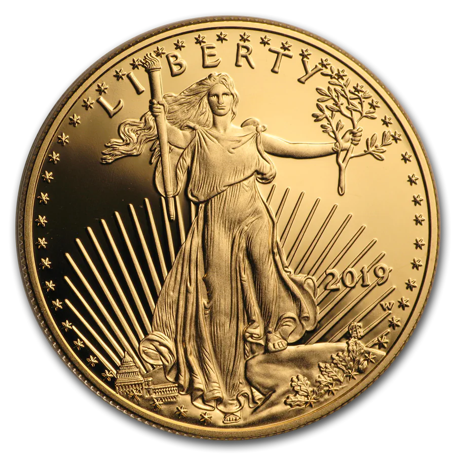 American Eagle 1/4 oz Gold Coin BU