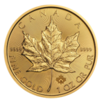 Canadian Maple Leaf 1 oz Gold Coin BU