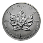Canadian Maple Leaf 1 oz Palladium Proof Coin