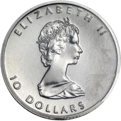 Canadian Maple Leaf 1/4 oz Platinum Coin BU - Image 2