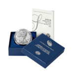 Burnished American Eagle 1 oz Silver Coin